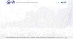 Desktop Screenshot of guidealpine-altoadige.it